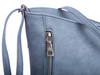 Kleine Damen-Öko-Lederhandtasche blau Jennfier Jones